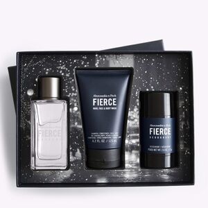 Abercrombie & Fitch Fierce Set Cologne Body Wash Deodorant